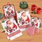 Collections Etc 4 Piece Santa Kitchen Christmas Accessory Towel Set